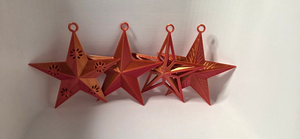 Christmas star decoration design 1