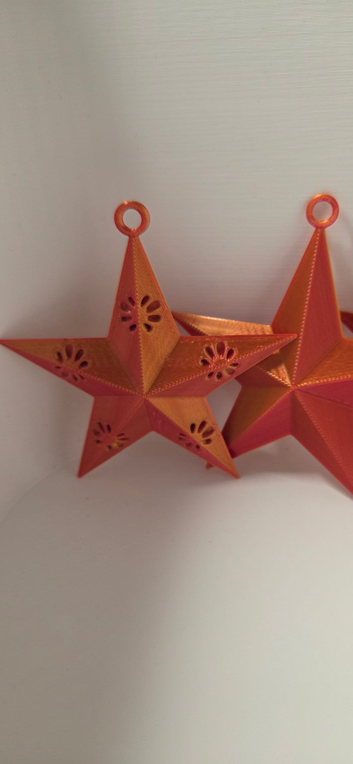 Christmas star decoration design 2