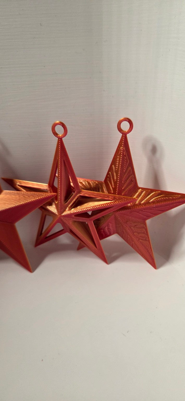 Christmas star decoration design 4