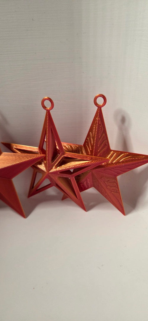 Christmas star decoration design 4