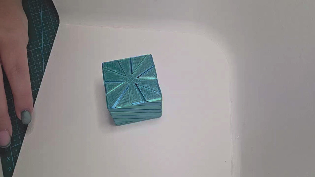 Infinity Cube Fidget | Folding 3D Printed Desk Toy