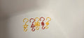 Decorative Christmas Tree Ornament Hooks | Pack of 10